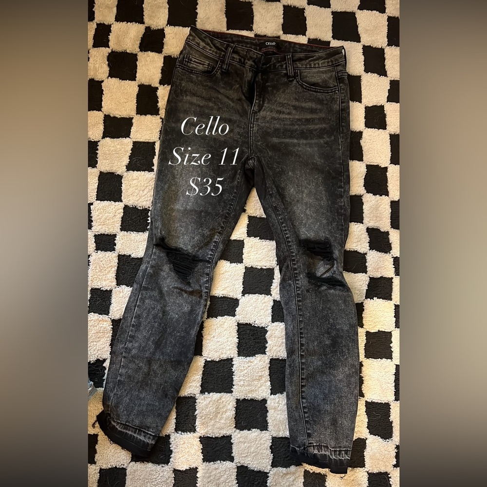Acid wash celllo size 11